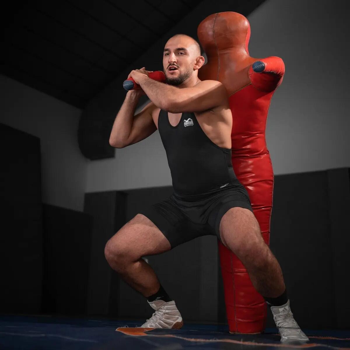 Wrestling Singlet Phantom STORM Black XXL 8/11