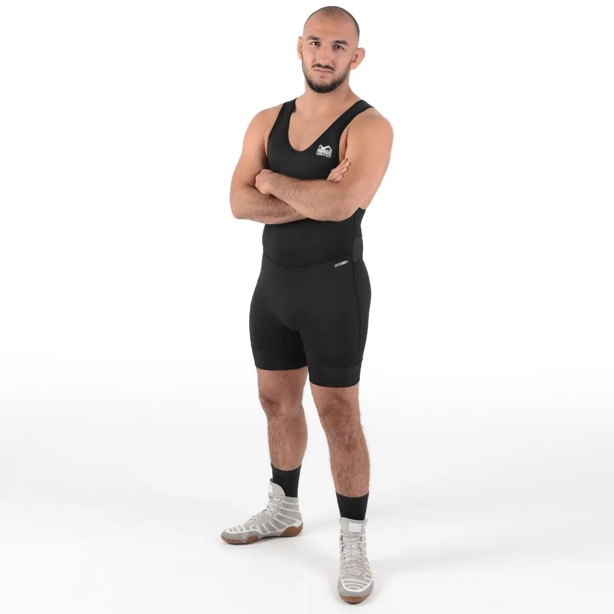 Wrestling Singlet Phantom STORM Black XXL 2/11