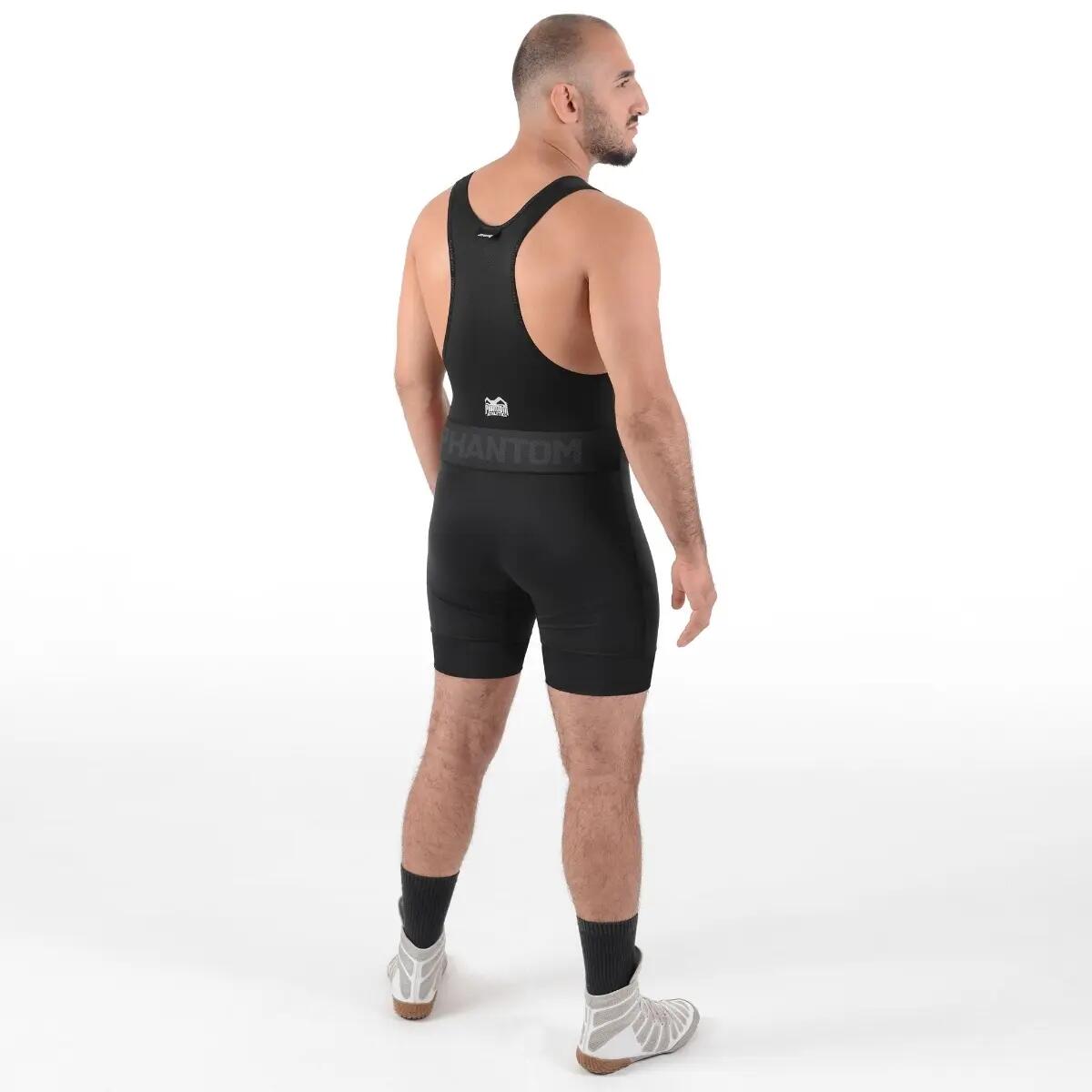Wrestling Singlet Phantom STORM Black XXL 11/11