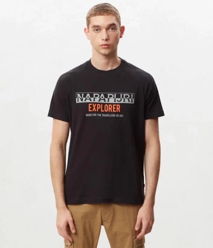 Maglia a maniche corte Napapijri modello NP0A4H22A571 per uomini 2/5