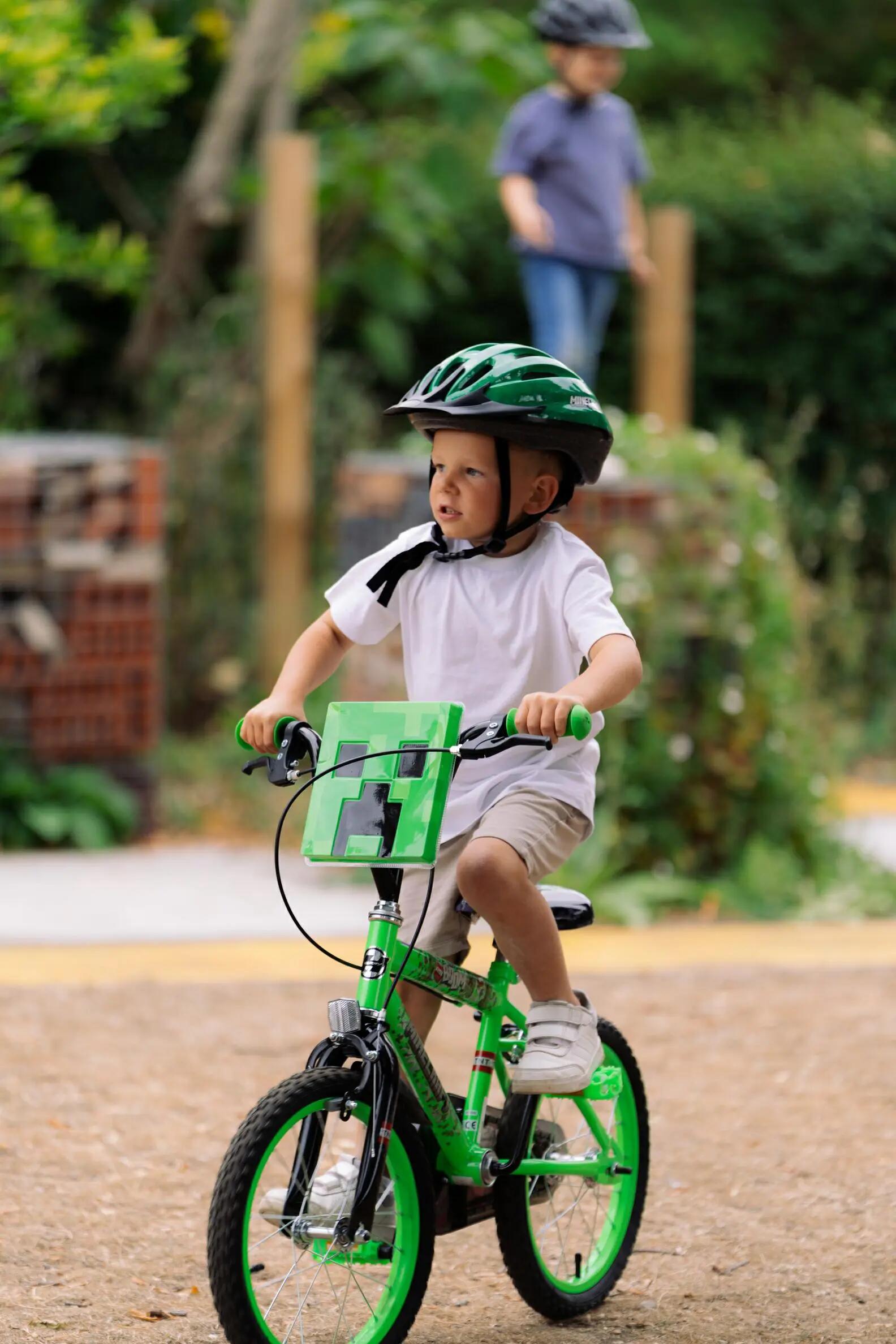 Bicicleta infantil HUFFY Minecraft de 16 polegadas 9/12