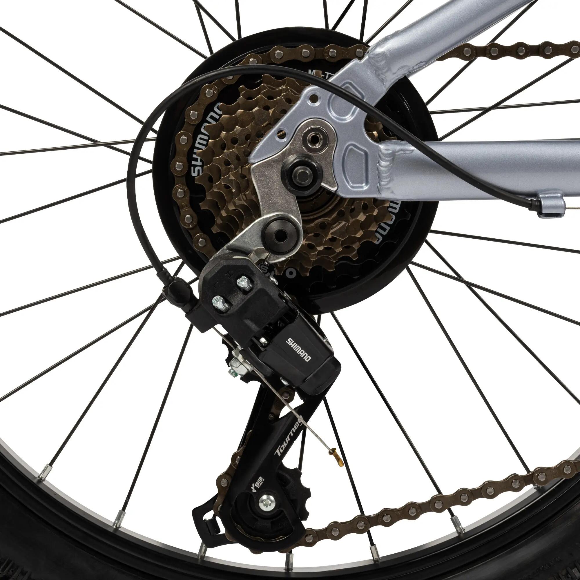Huffy 20-Zoll Literide 7 Gang Rad, himmelblau und grau, für 7- bis 9-Jährige 8/11