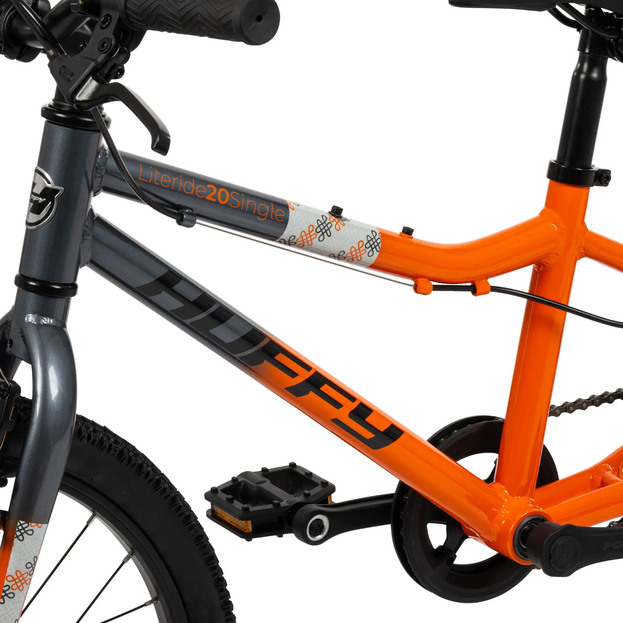 Huffy 20-Zoll Literide Fahrrad, Orange und Grau, für 7- bis 9-Jährige 8/12
