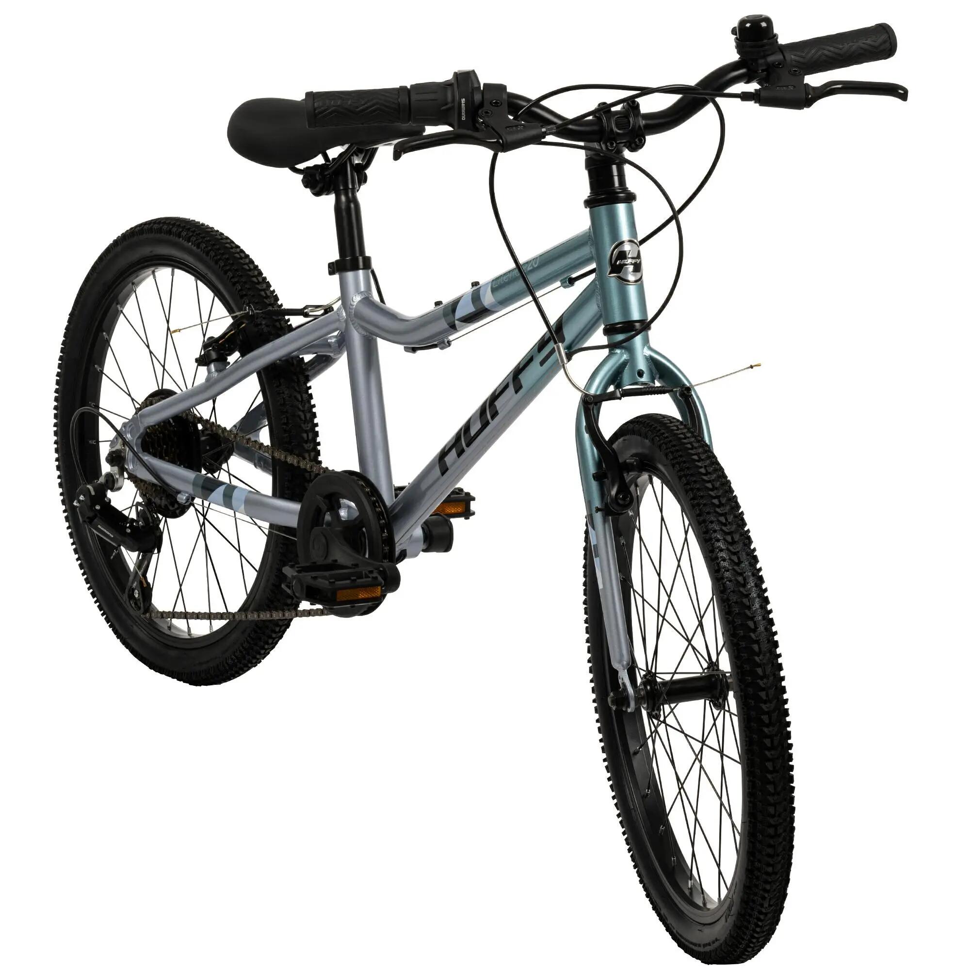 Huffy 20-Zoll Literide 7 Gang Rad, himmelblau und grau, für 7- bis 9-Jährige 11/11