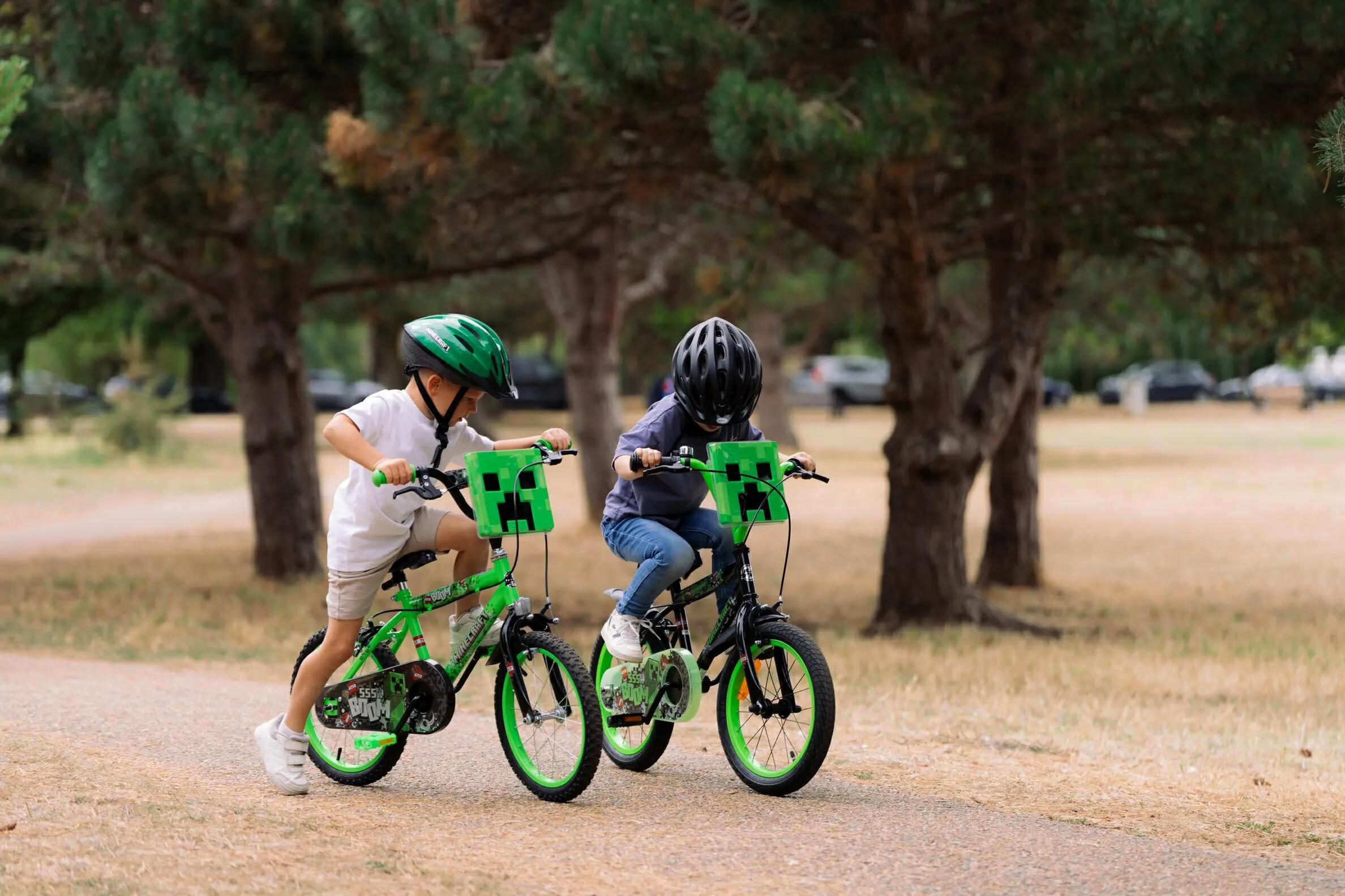 Bicicleta infantil HUFFY Minecraft de 16 polegadas 12/12