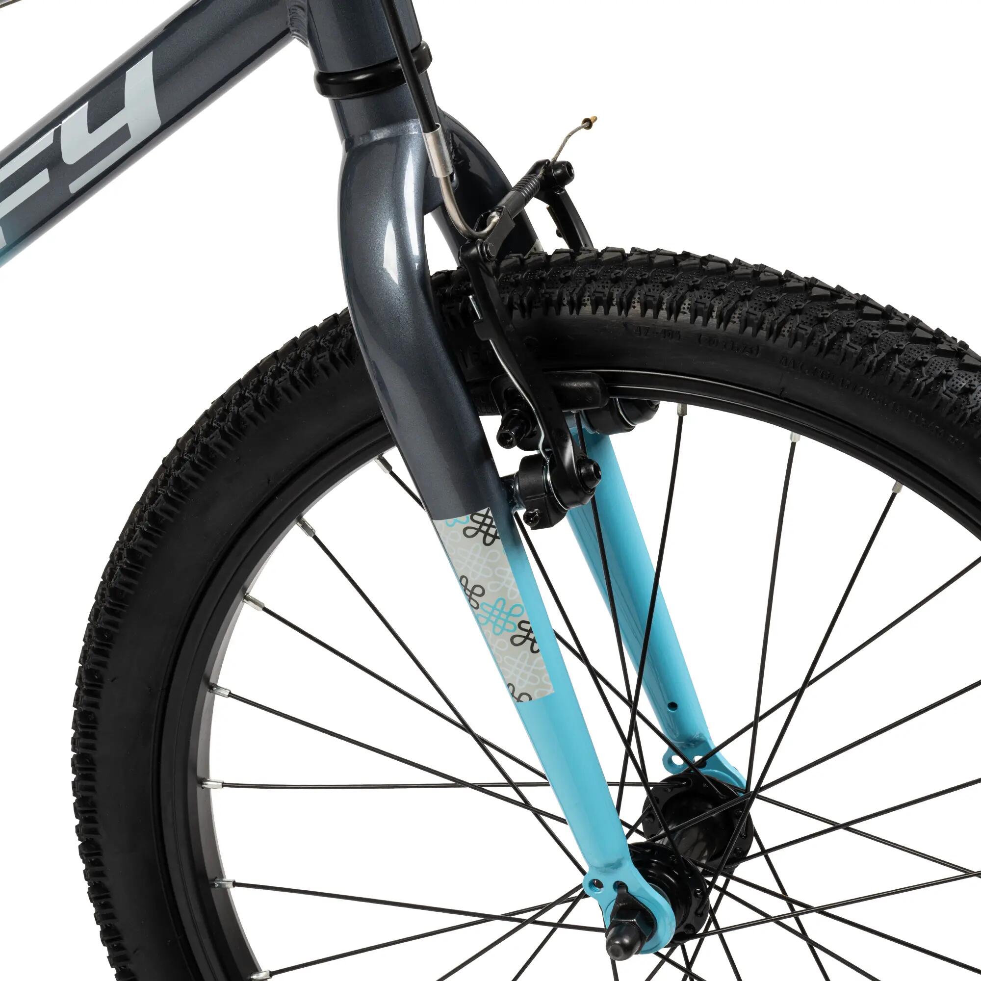 Huffy 20-Zoll Literide Single Speed Fahrrad, Blau und Grau, für 7- bis 9-Jährige 8/11