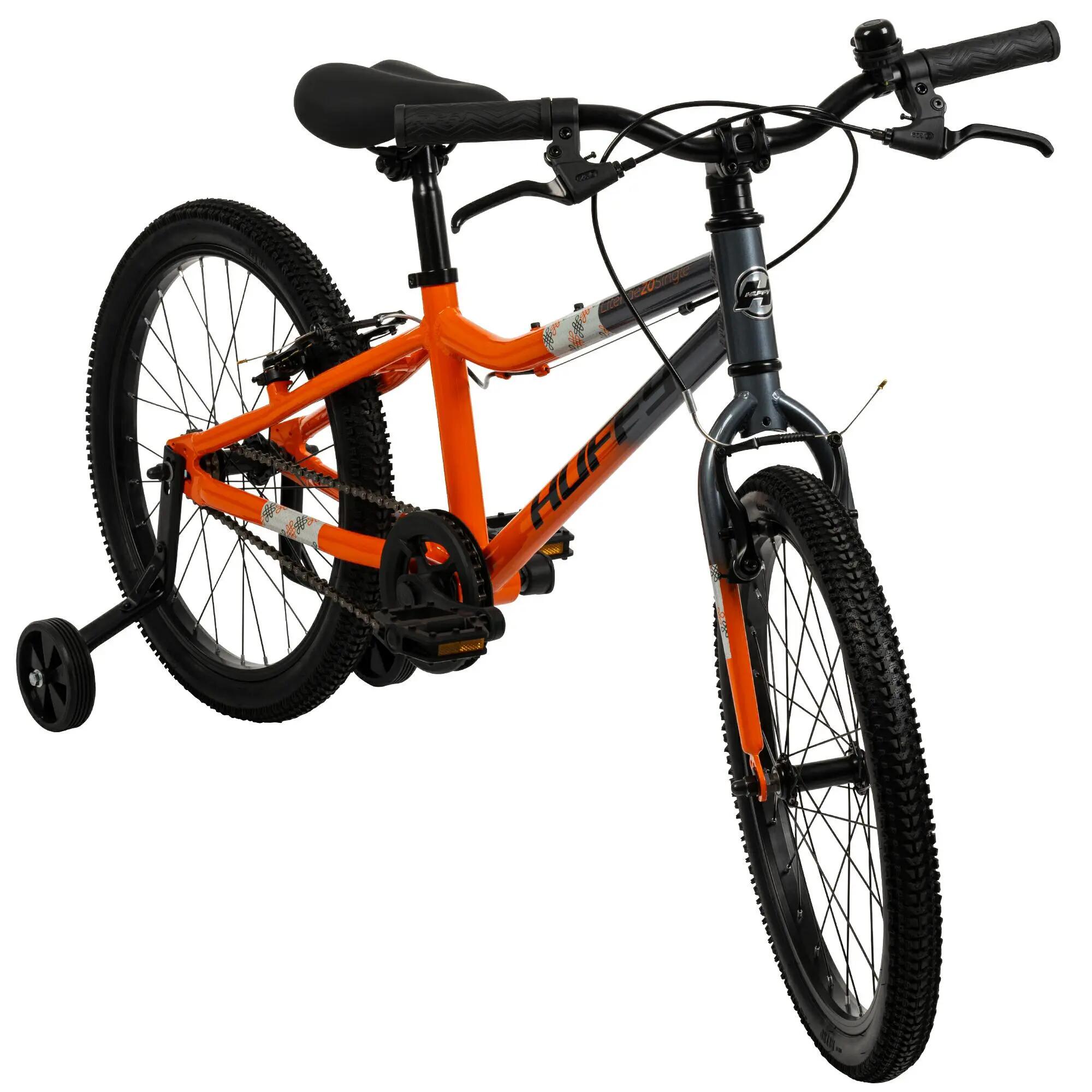 Huffy 20-Zoll Literide Fahrrad, Orange und Grau, für 7- bis 9-Jährige 10/12
