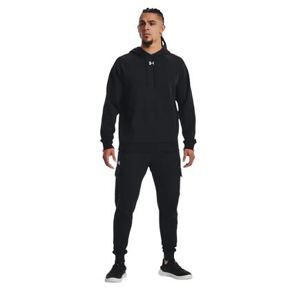 Sweat à capuche Under Armour Rival Fleece homme - bleu