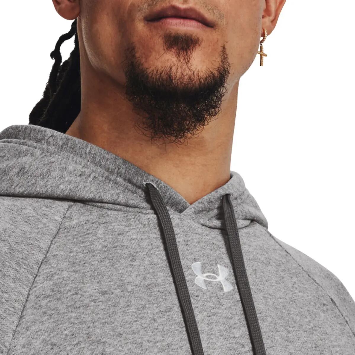 Casaco com capuz 1379757 para homem (Cinzento / Prateado) 4/6