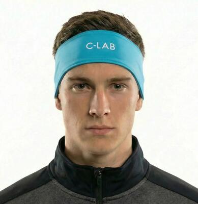 Thermische hoofdband voor skiën/hardlopen – blauw