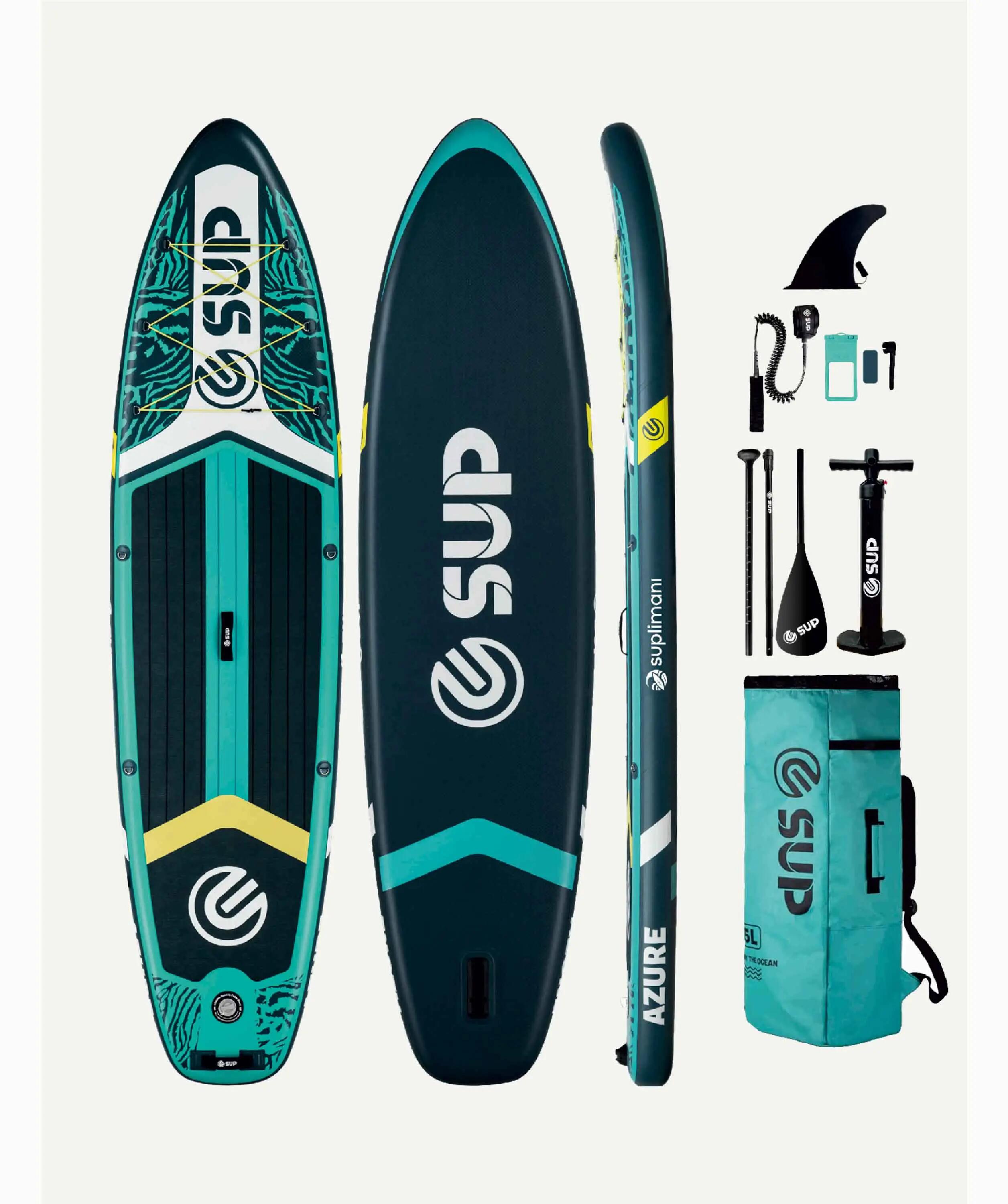 Supboard Paddle Board Şişme Sörf Tahtası Tam Set Sup Board Azure 335x 84x15 1/2