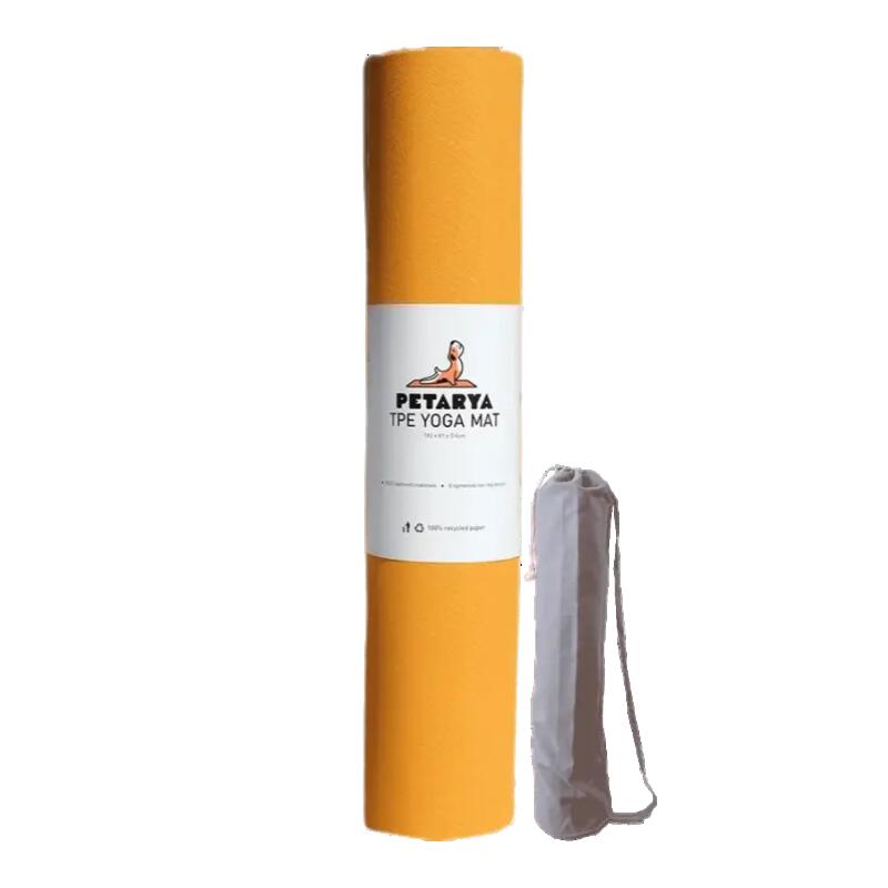 Refresh Serisi 6 mm Turuncu TPE Kaydırmaz Yoga Matı
