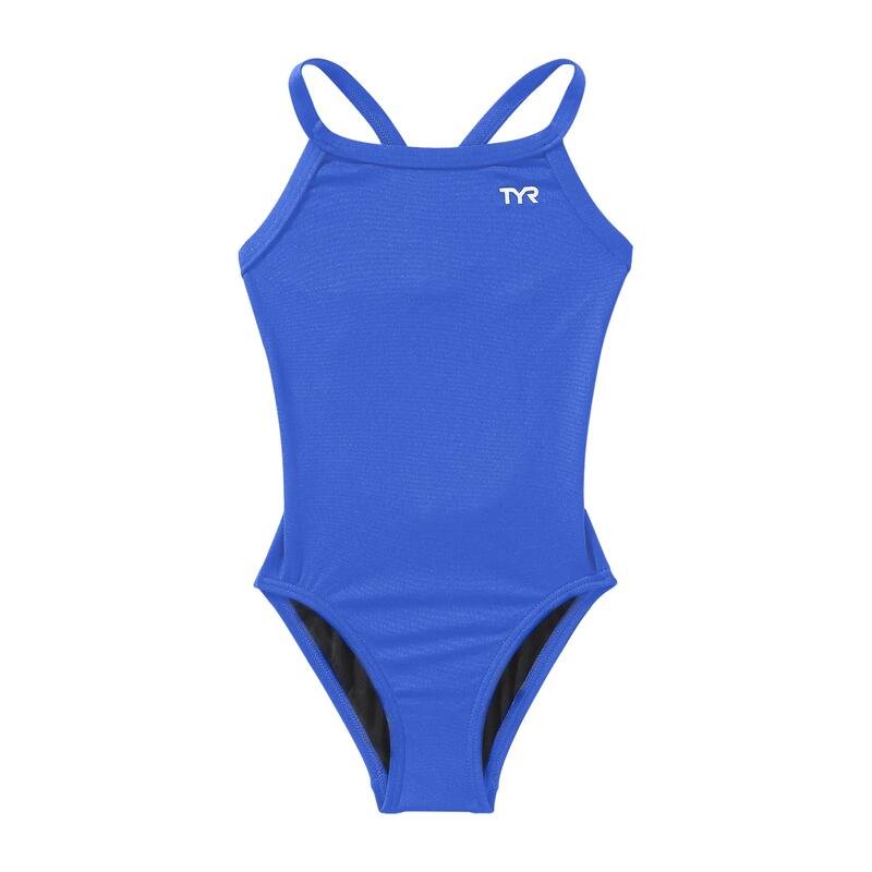 Durafast Elite® Diamondfit Kız Çocuk Mayo - Solid