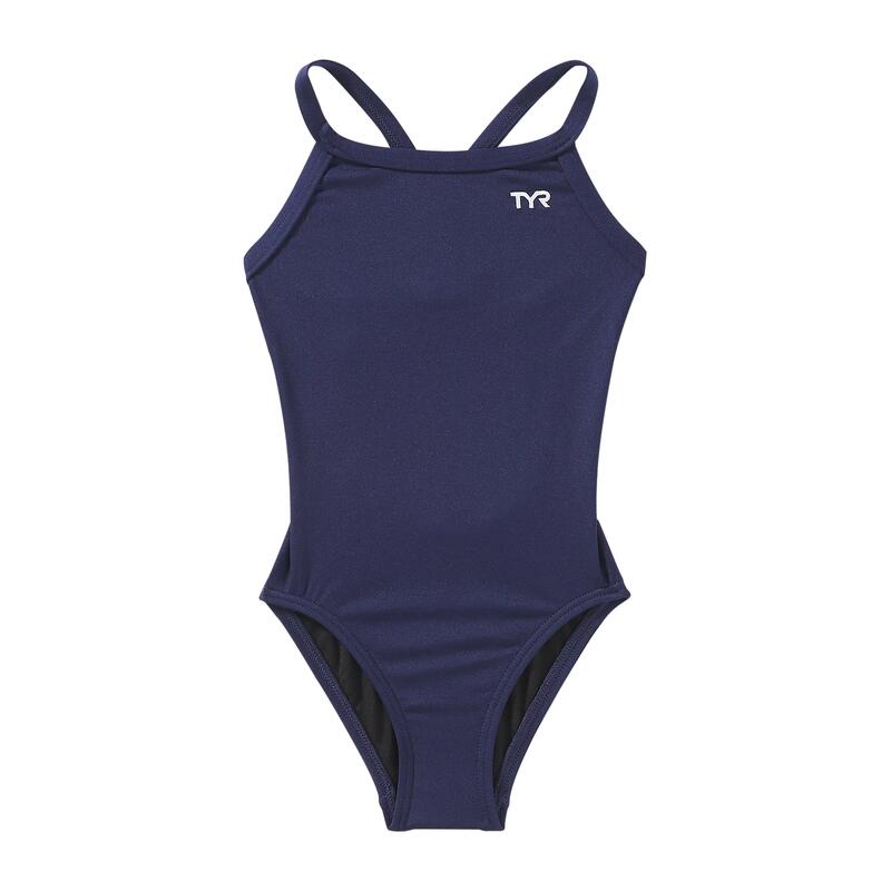 Durafast Elite® Diamondfit Kız Çocuk Mayo - Solid