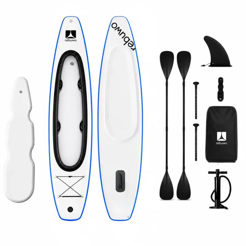 Kano ve Paddle Board Seti 2’si 1 Arada Şişme SUP - Mavi