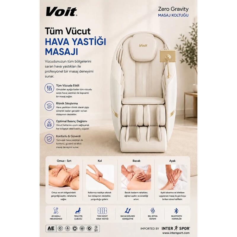 Voit Zero Gravity Masaj Koltuğu 4D