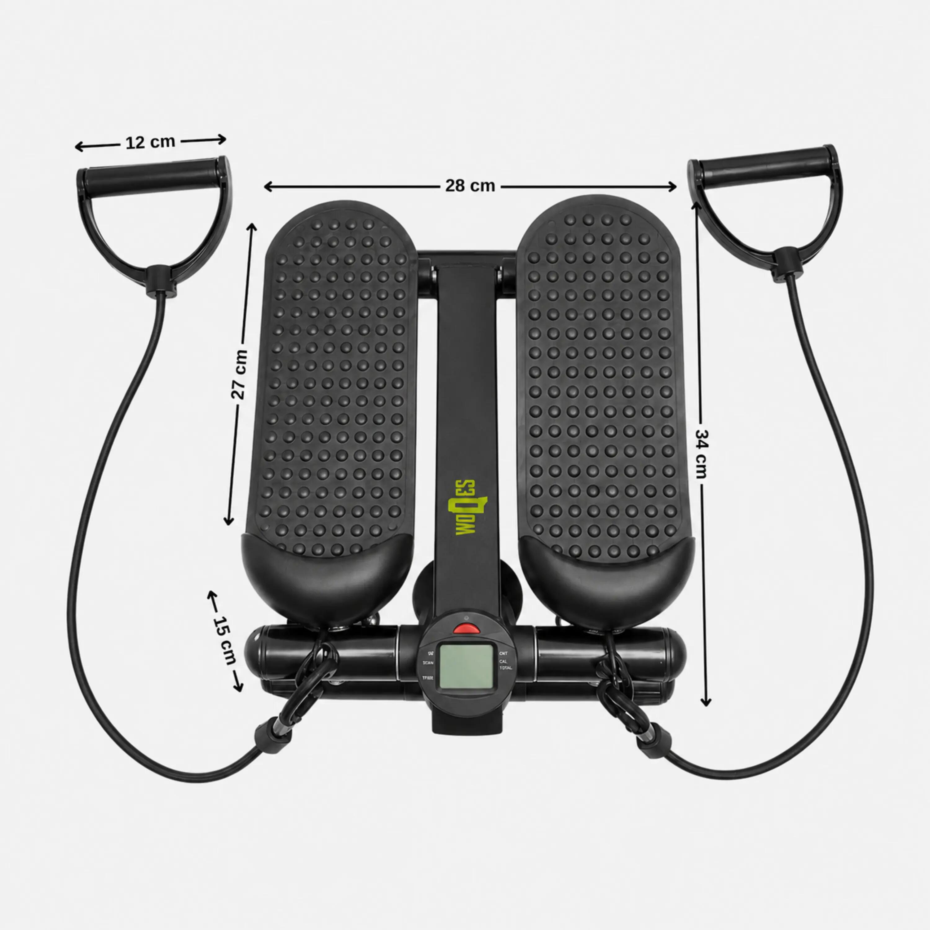 Rebuwo Woqes Dijital Göstergeli Mini Stepper 3/4
