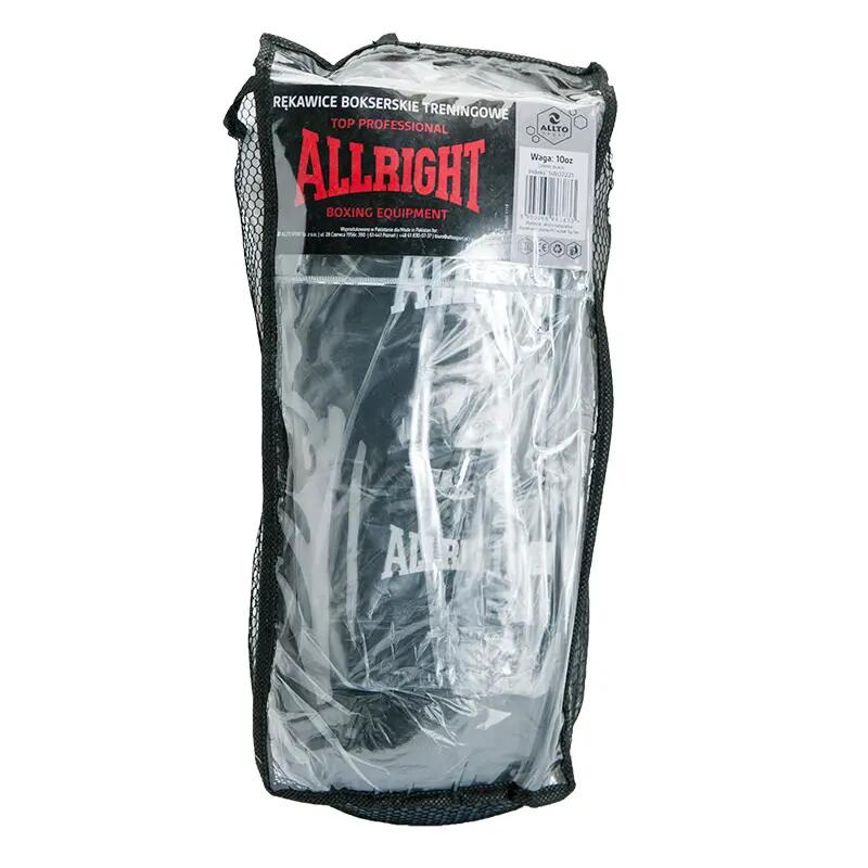 Rękawice bokserskie Top Proffesional 10 OZ czarne 4/4