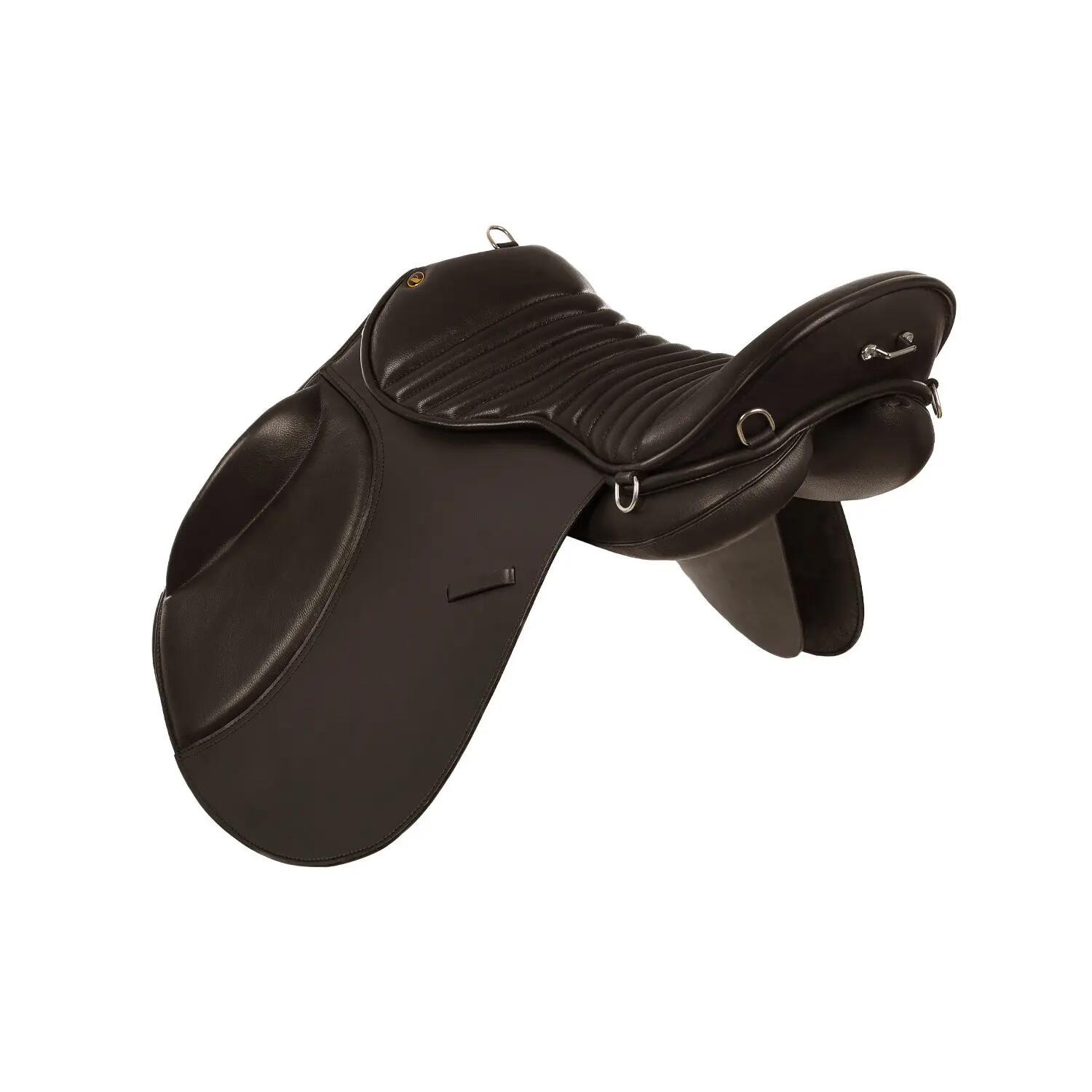 Selle de trekking en cuir 3/6