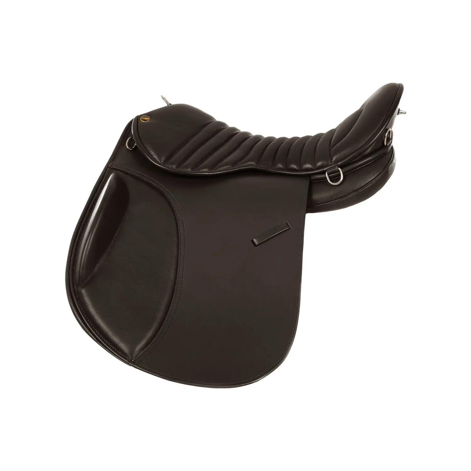 Selle de trekking en cuir 2/6