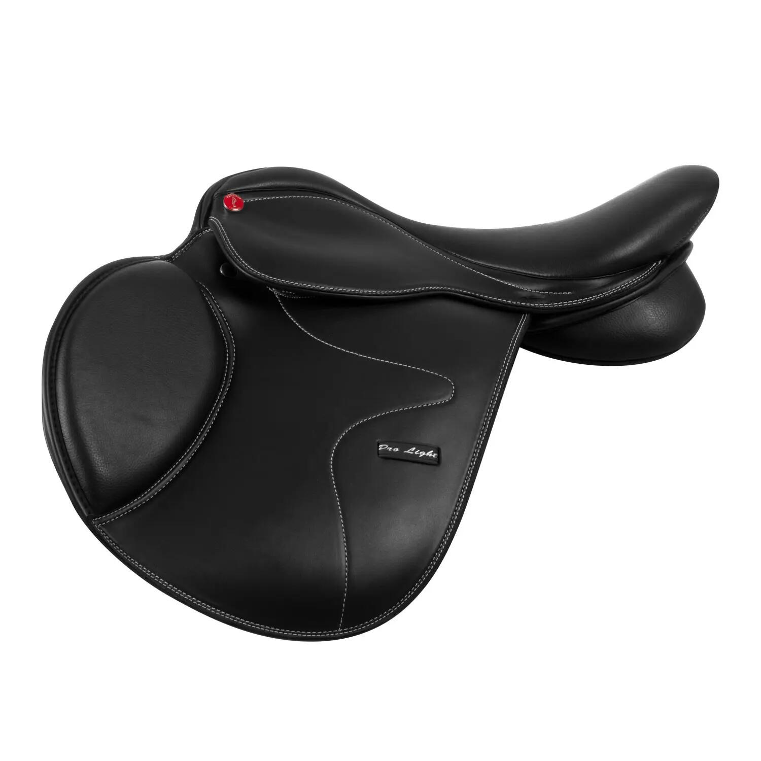 Selle de saut roma en pu-leather 2/7
