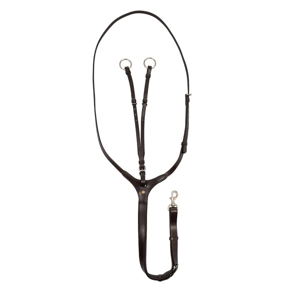 Martingale with steel buckles