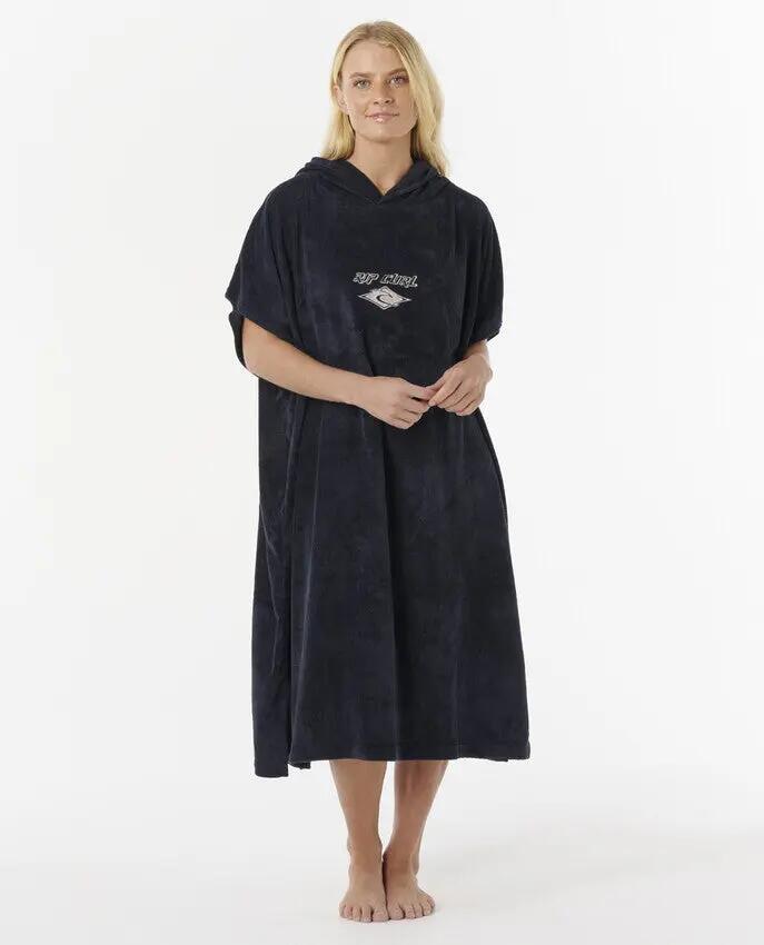 Product Unisex Poncho Surf Classic Surf - Black/Off White 7/7