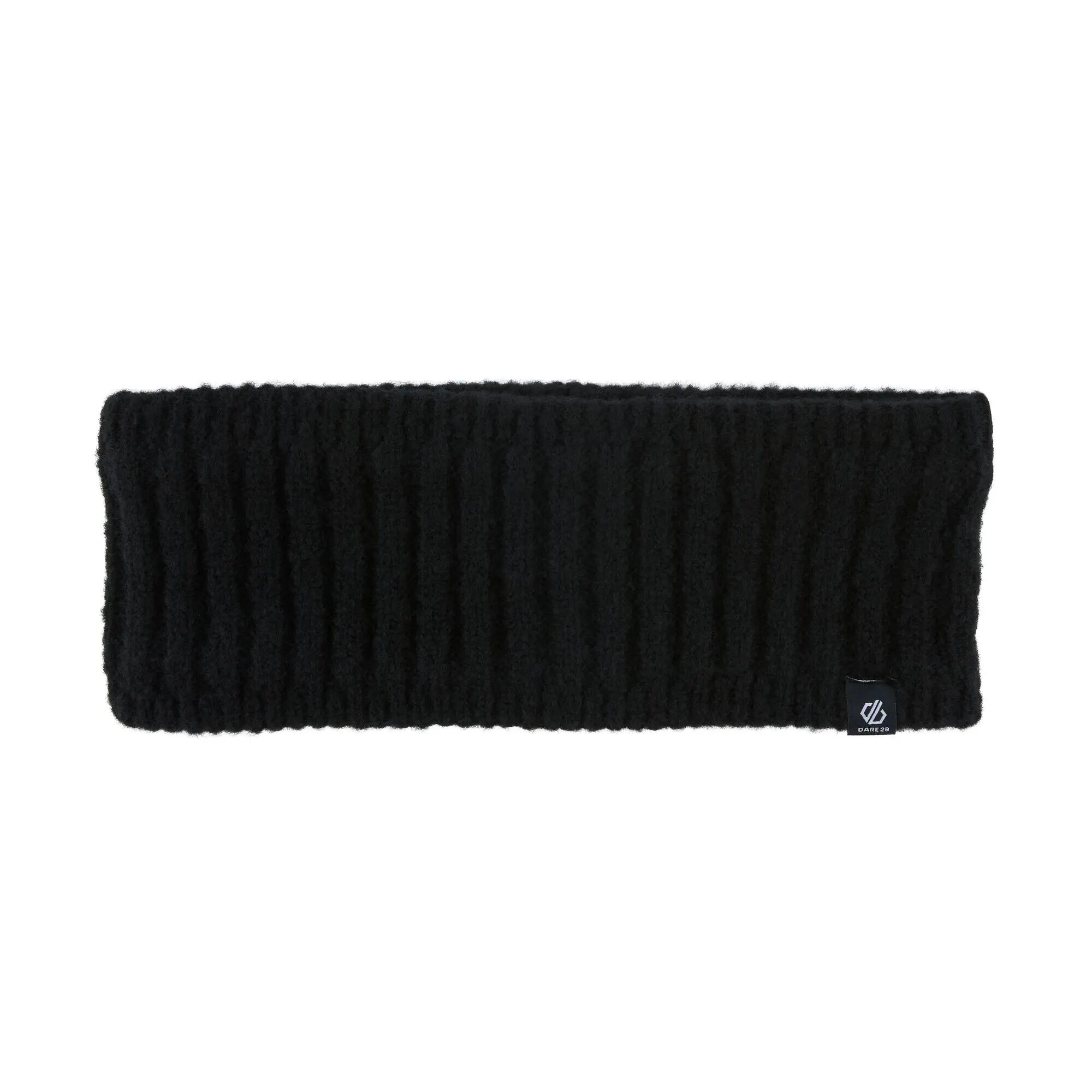 Gorro Chapeus E Bones Mulher - DARE 2B Meribel Headband W - Black 2/4