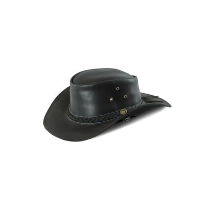 Chapeau en cuir modèle braid