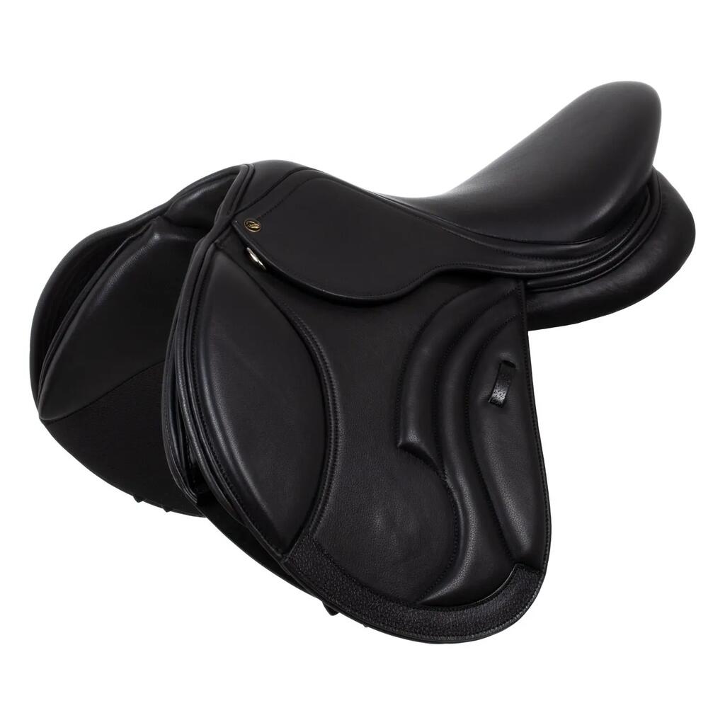 Las vegas jumping saddle in doubled leather