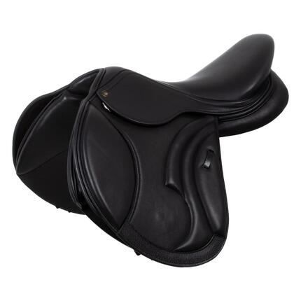 Selle de saut las vegas en cuir doublé