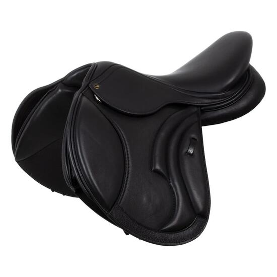 Selle de saut las vegas en cuir doublé