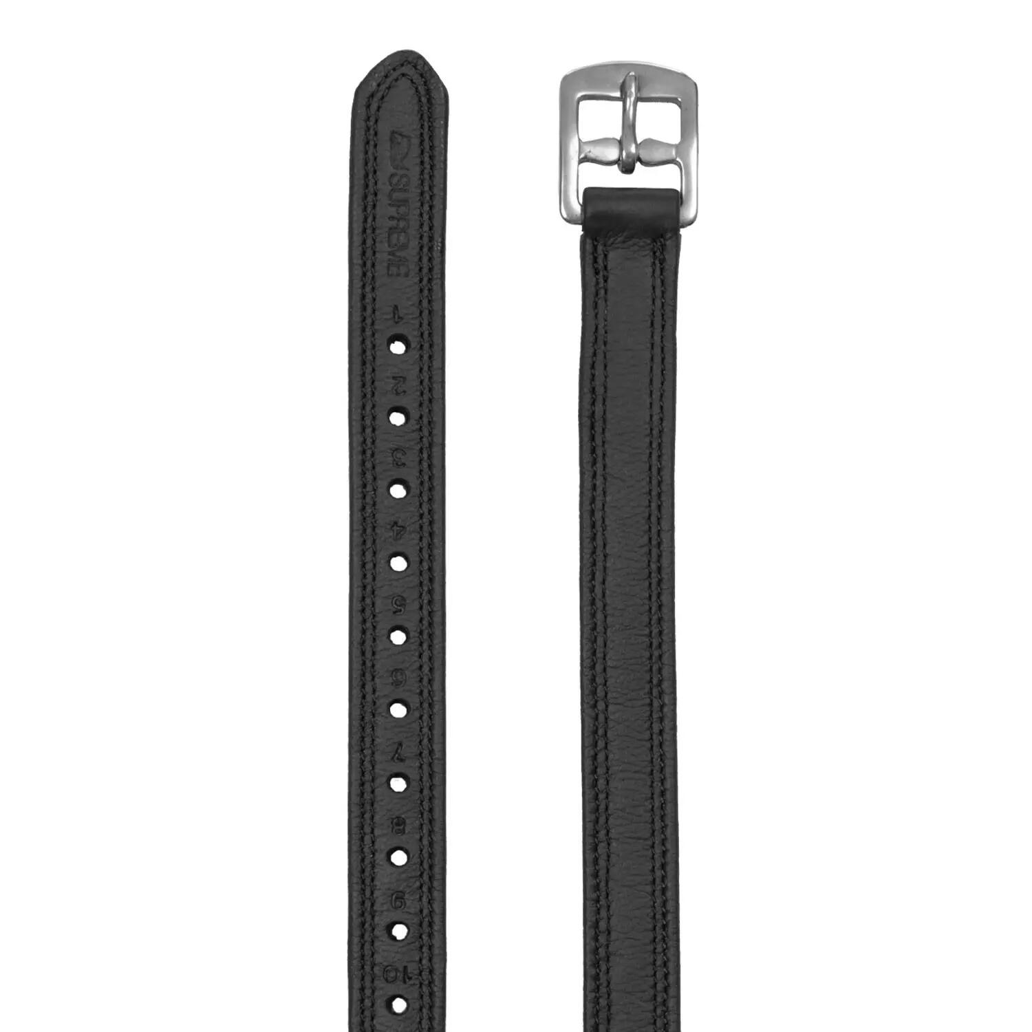 Étrivière souple gainée avec nylon intérieur boucle incurvée ss 3/4