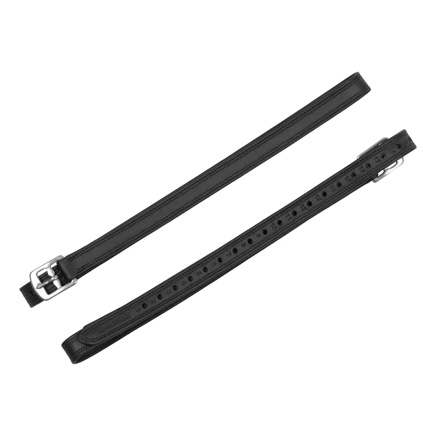 Étrivière souple gainée avec nylon intérieur boucle incurvée ss 2/4