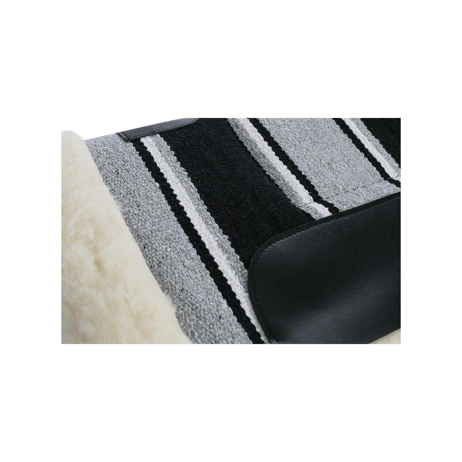 Tapis de selle western navajo en pure laine 5/6