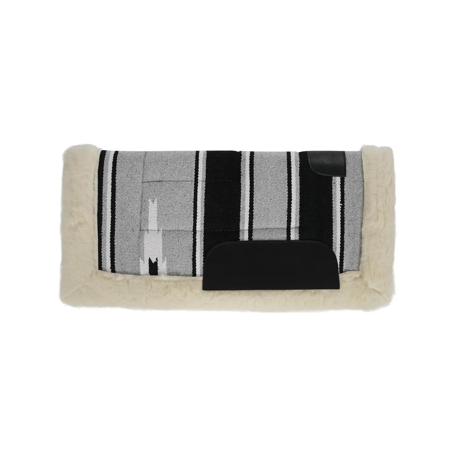 Tapis de selle western navajo en pure laine 2/6