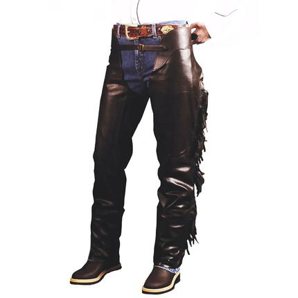 Chaps pull-up à franges