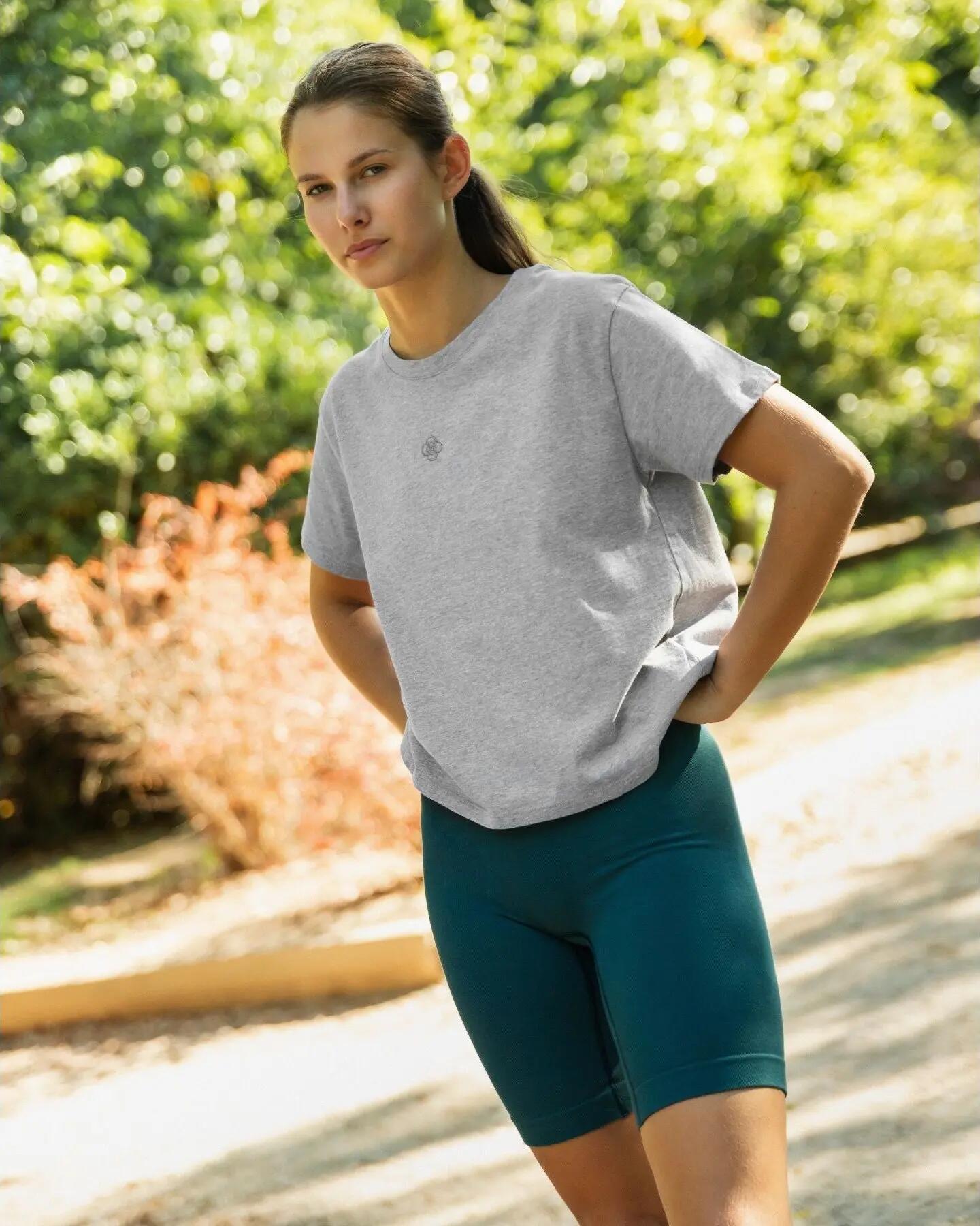 Biker - Running - Mujer - Sin costuras, Tejido reforzado, Efecto push up - Azul 7/10