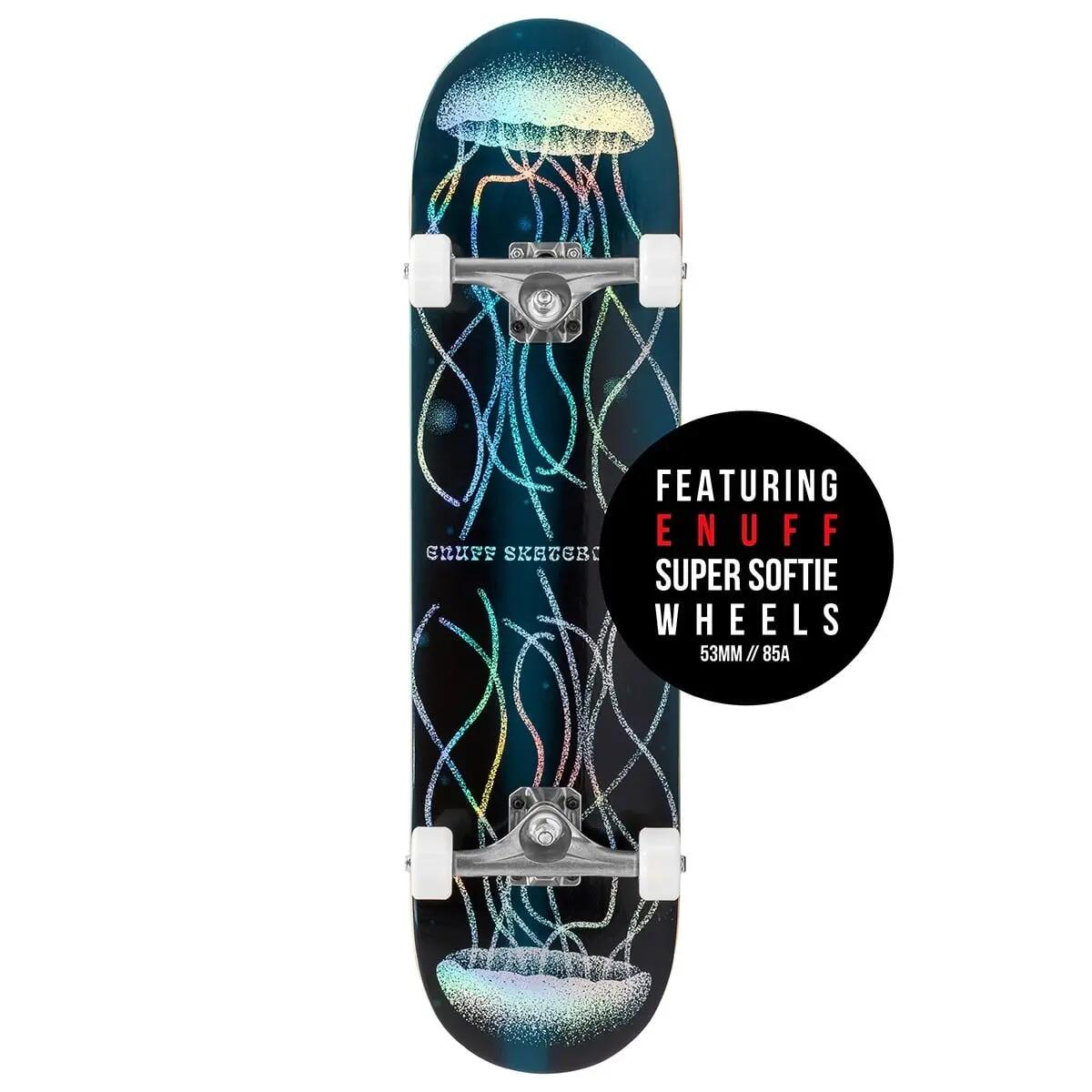 Enuff Abyss Hologram Compleet Skateboard Jellyfish 8'' 7/7