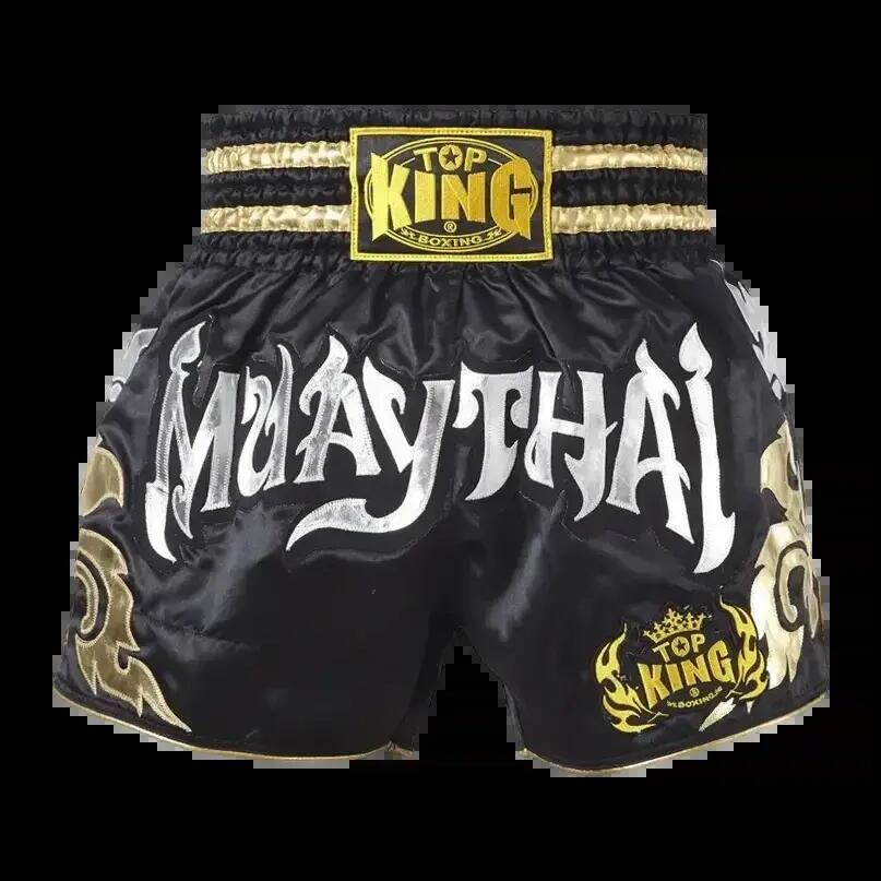Calções de boxe feminino Top King Muay Thai 1/5