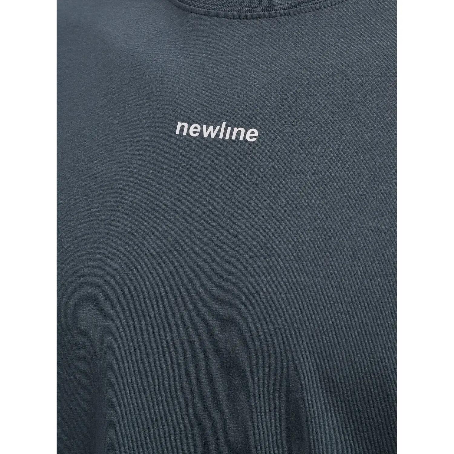 hummel T-shirt S/S nwlLOGO van biologisch katoen en gerecycled polyester 4/4