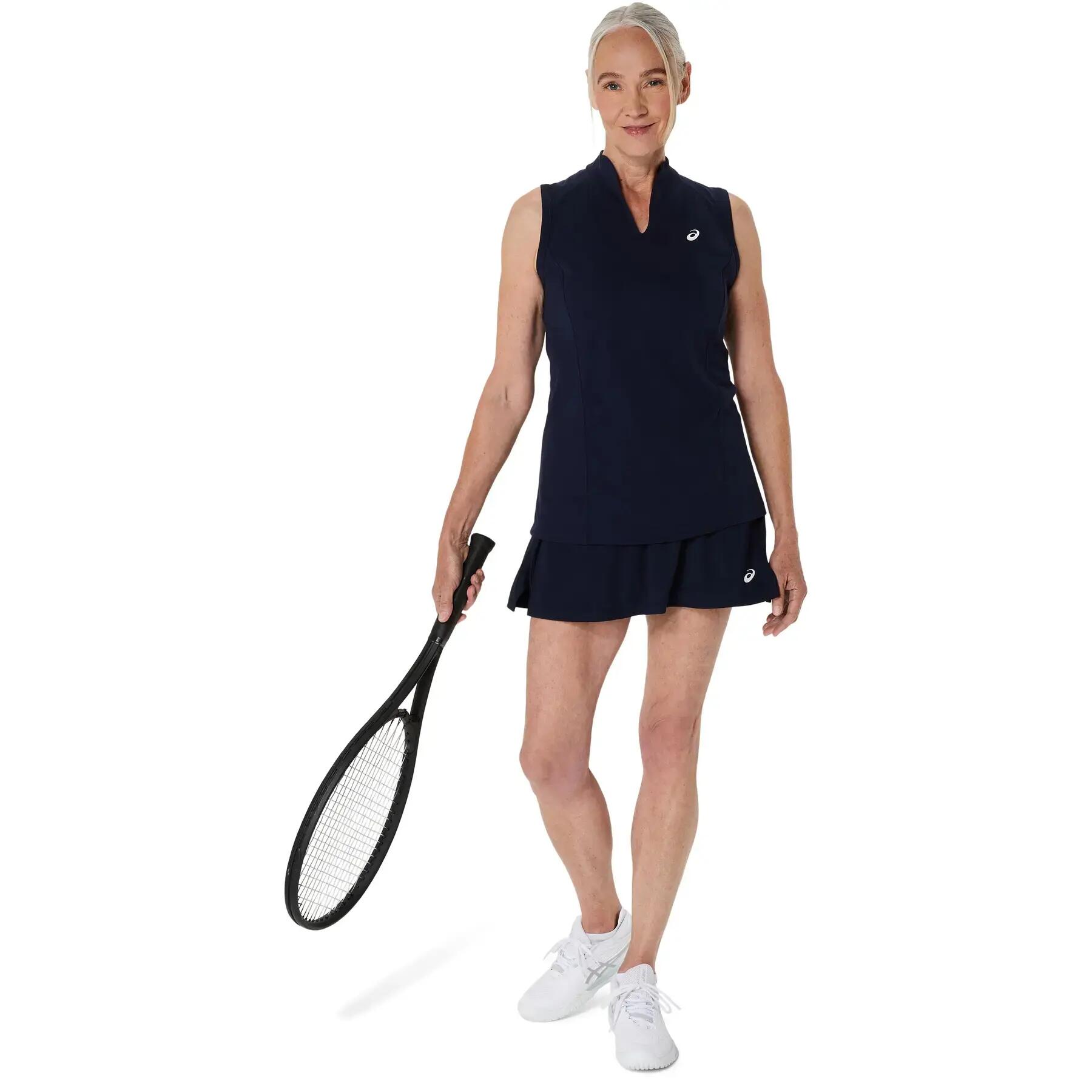 Court Tank Top Women's Navy 3/7