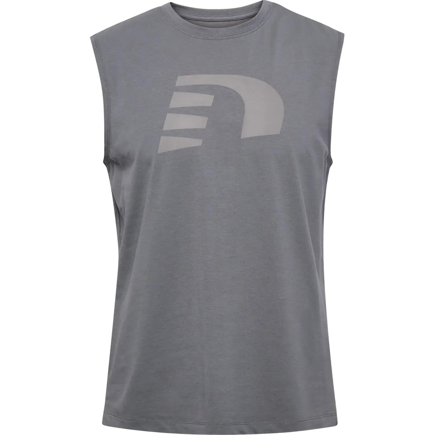 hummel nwlLOGO TANK TOP – top sem mangas em algodão biológico 3/4