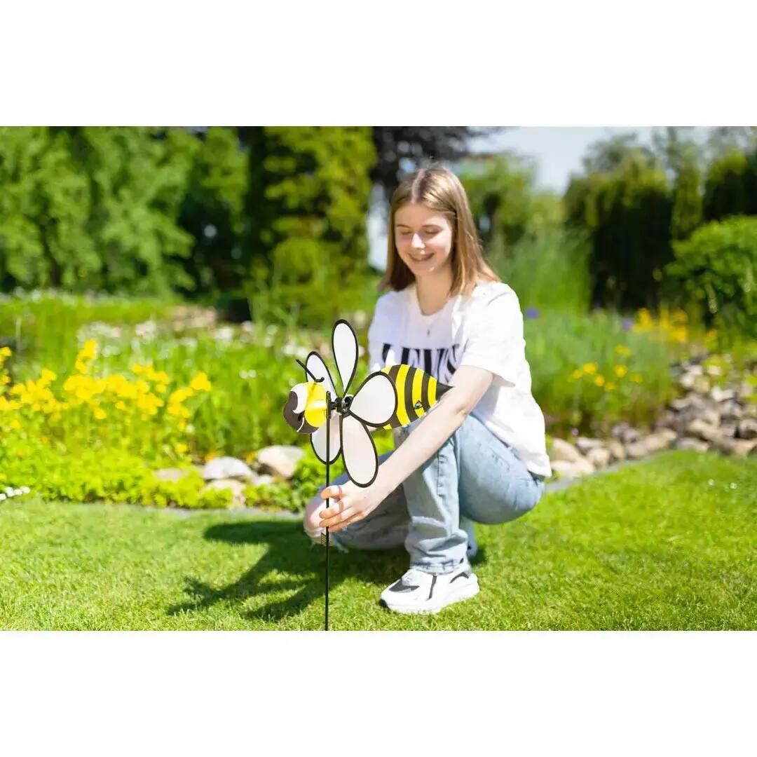 Windcatcher HQ Spin Critter Bee 100752 Amarelo 32 x 65 cm 4/4