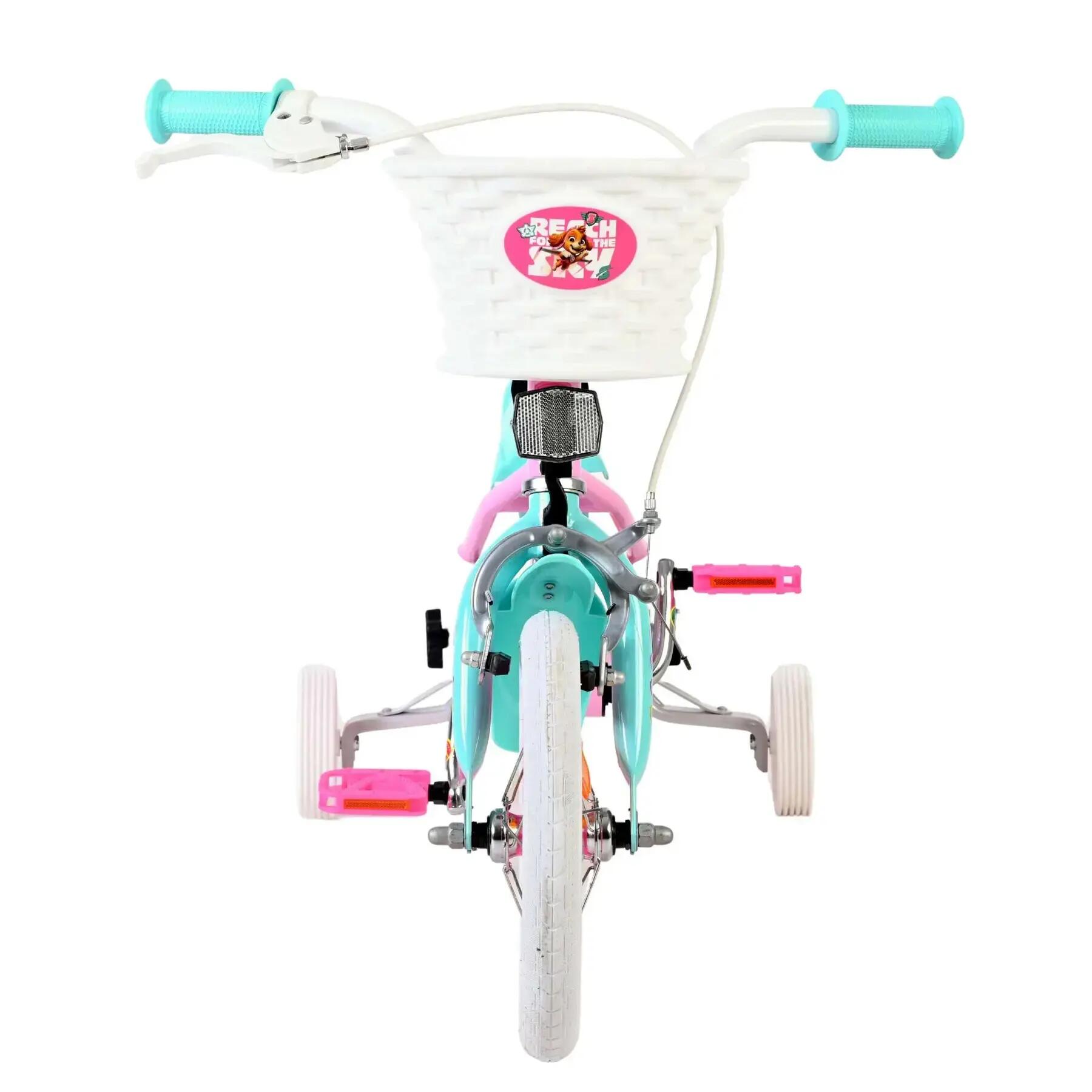 Rower dziecięcy Paw Patrol 14 inch dla dziewczynek, różowy 3/7