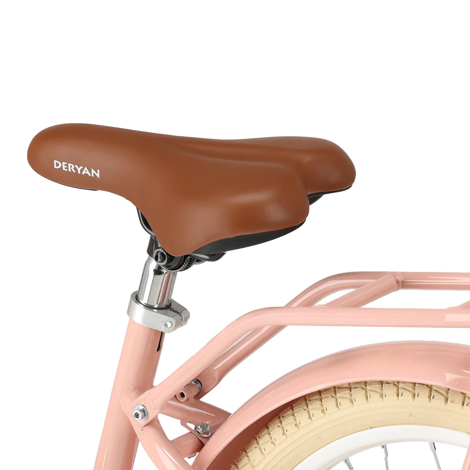 Bicicleta Infantil Deryan Liv 18 pulgadas - Manillar y Sillín Ajustables - Rosa 7/9