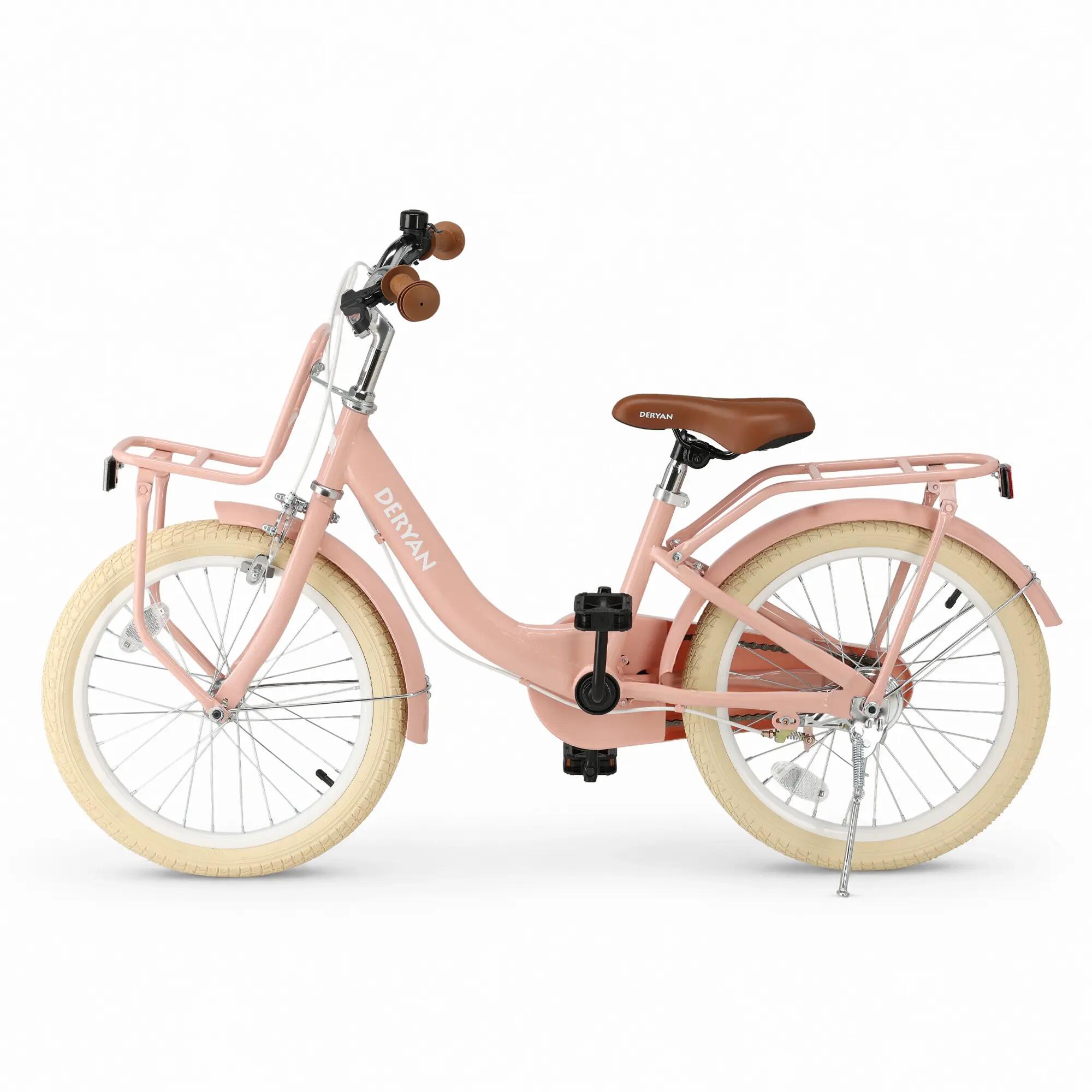 Bicicleta Infantil Deryan Liv 18 pulgadas - Manillar y Sillín Ajustables - Rosa 2/9