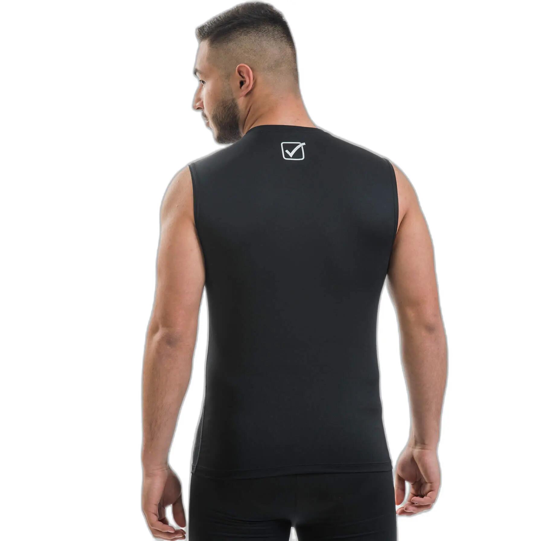 Elastisches Tanktop Givova Technival Corpus 1 Schwarz 2/2