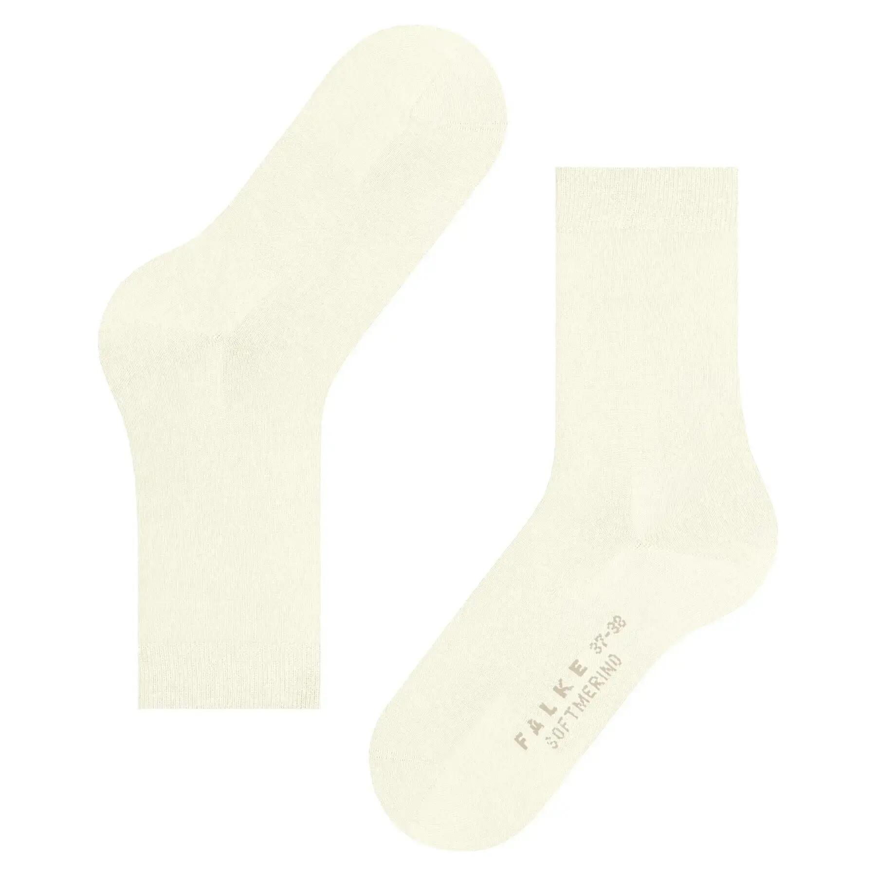 Softmerino damessokken - Offwhite - 35-36 5/6