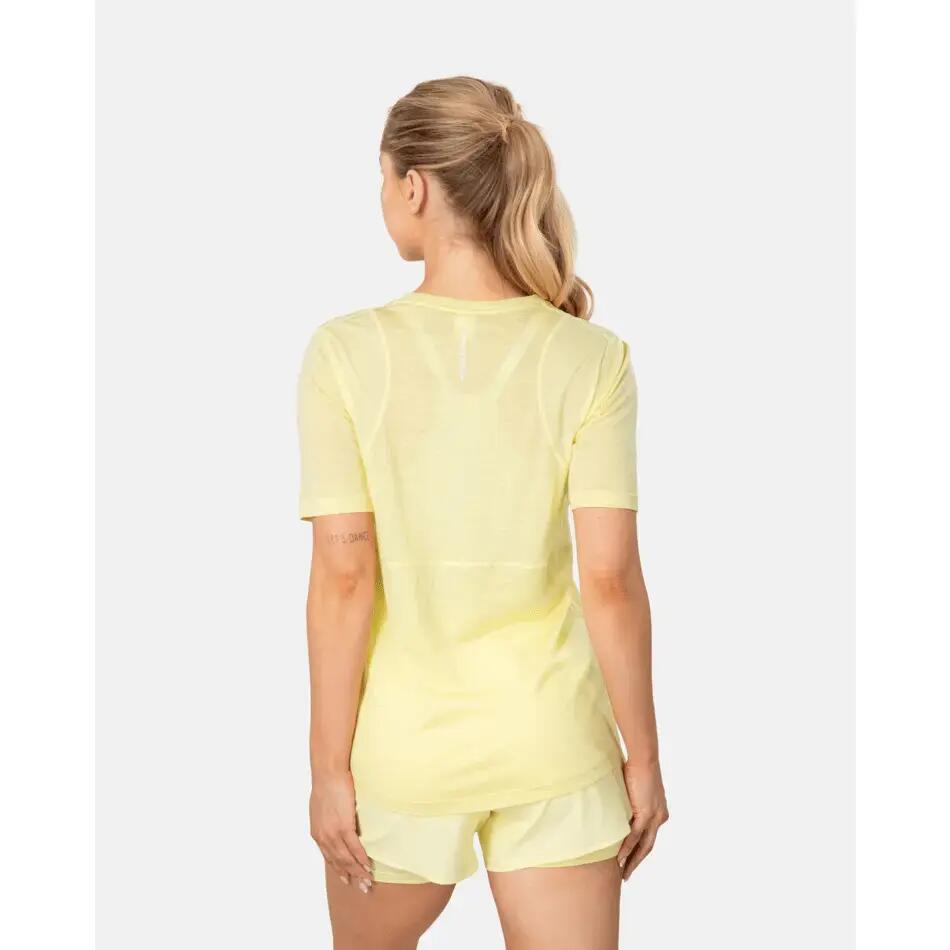 Embla Wool Tee - mellow yellow 4/5